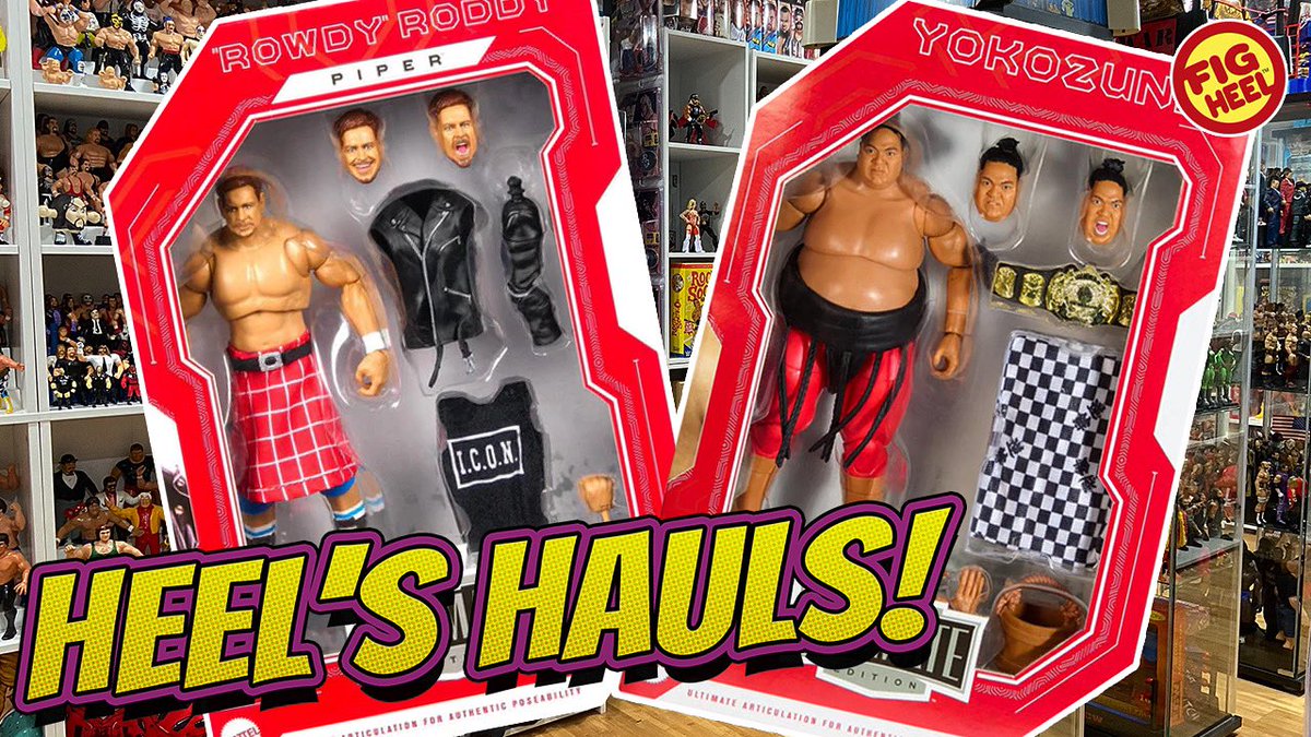 Check out this week’s hauls over on my YouTube channel & don’t forget to smash that subscribe button! youtu.be/TA9DsfiD_RI?si… #figheel #actionfigures #toycommunity #toycollector #wrestlingfigures #wwe #aew #njpw #tna