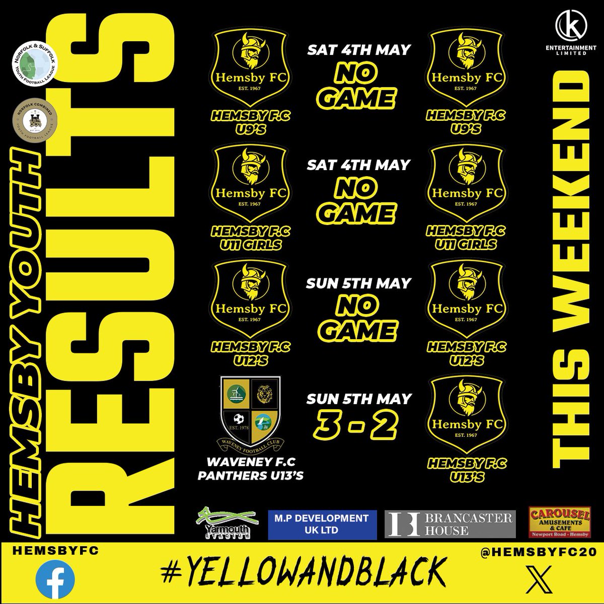 💛🖤YOUTH RESULTS🖤💛