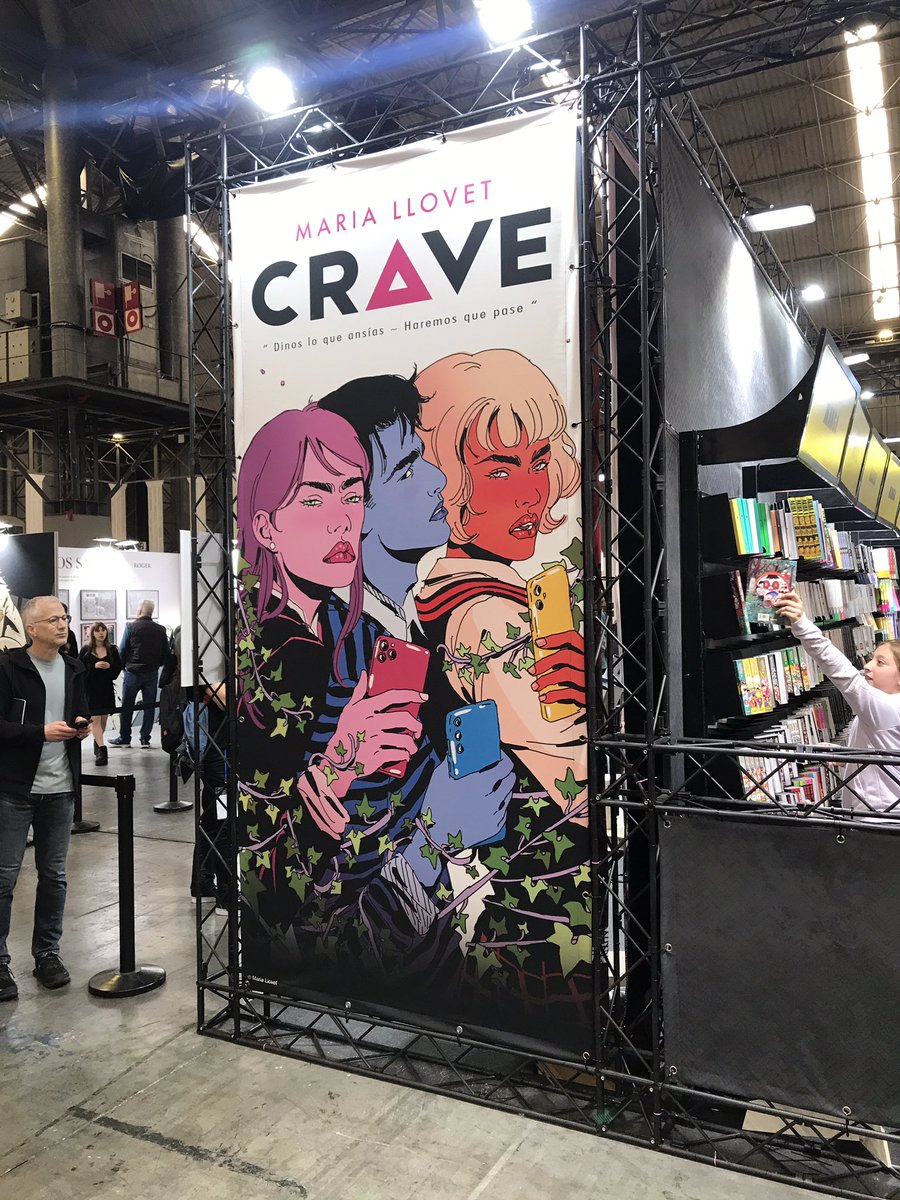 Muchísimas gracias de corazón por la buena acogida que le habéis dado a CRAVE!!💗✨🙏 Y gracias infinitas a todo el equipo de @norma_editorial por ser encantadores siempre!! Gracias gracias gracias!🙏 Ahora a seguir currando para la próxima!! 🔥