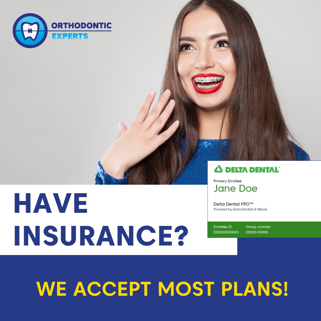 Have insurance and want orthodontic treatment?

Maximize your smile with benefits at Orthodontic Experts! We accept most insurances.

Visit orthodonticexprts.com/accepted-insur… to see our accepted insurances or call 855-720-2470
#AcceptedInsurance #Braces #Benefits