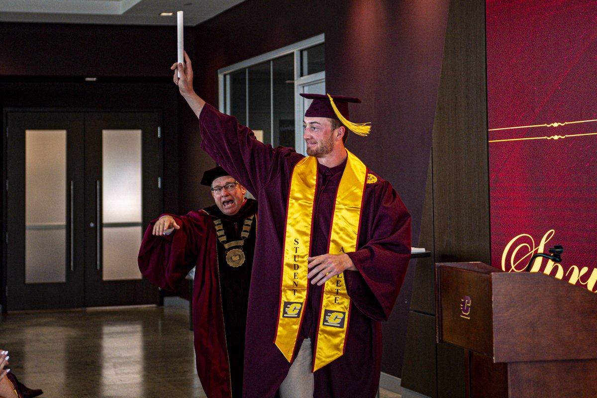 CMU Athletics tweet media