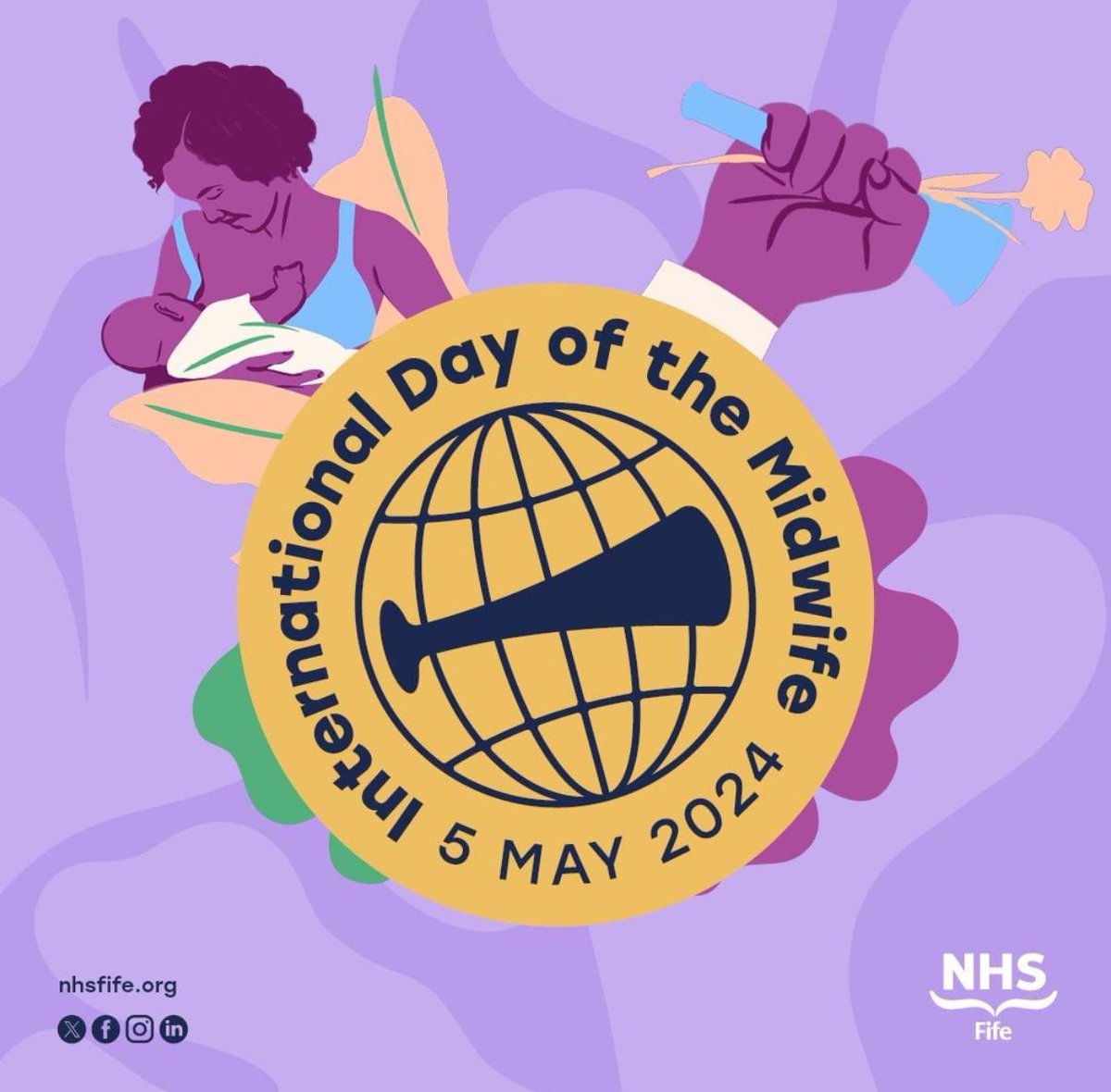 Happy International Day of the Midwife, thank you for all that you do 😊