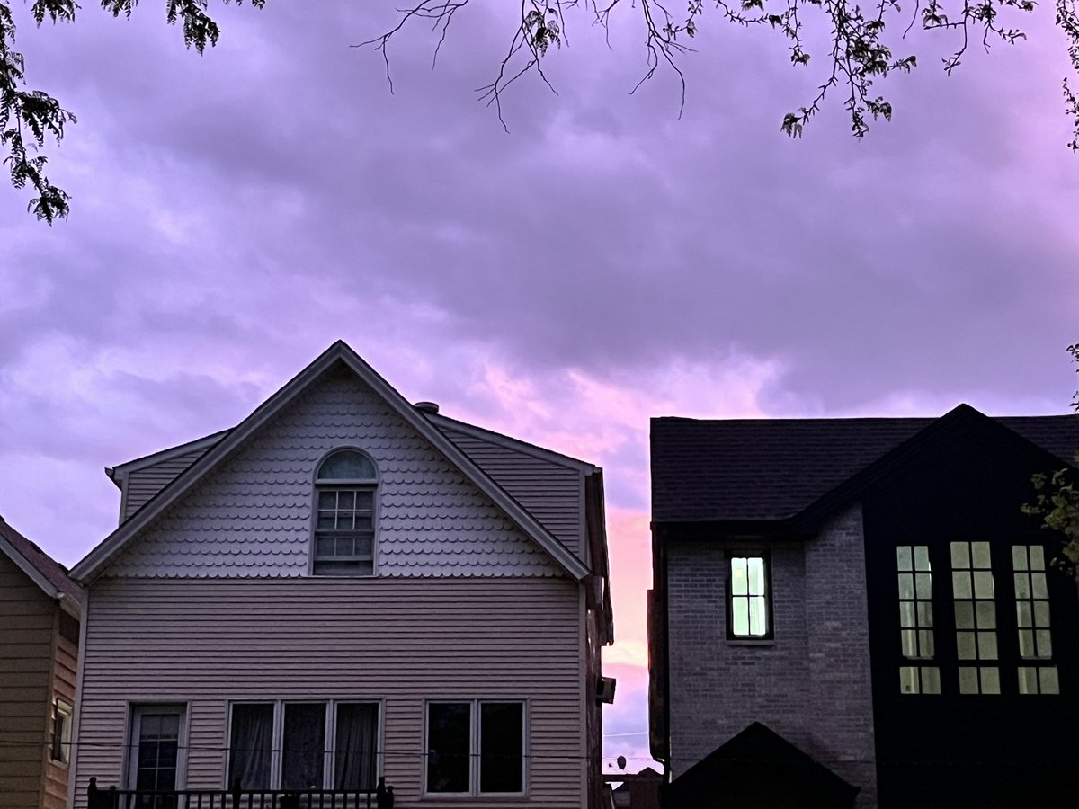 biking through the post-storm sunset last night was a surreal and magical experience