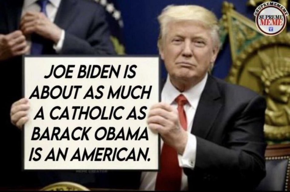 Joe Biden and Nancy Pelosi should be excommunicated. Period. He’s no Catholic and he’s no Christian. 

Who agrees? 🙋‍♂️