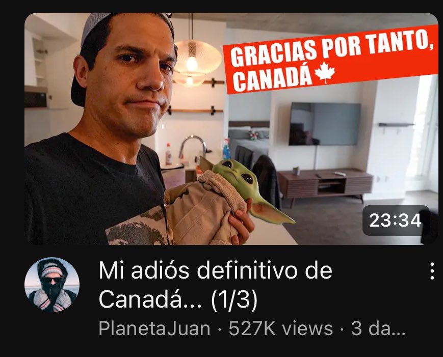 Planeta Juan is a Colombian influencer who encouraged Latinos to live in Canada and documented his life speaking wonders about Canada. Well, he has now decided to definitively leave Canada People travel to the first world to earn more money, but once they achieve it, they leave