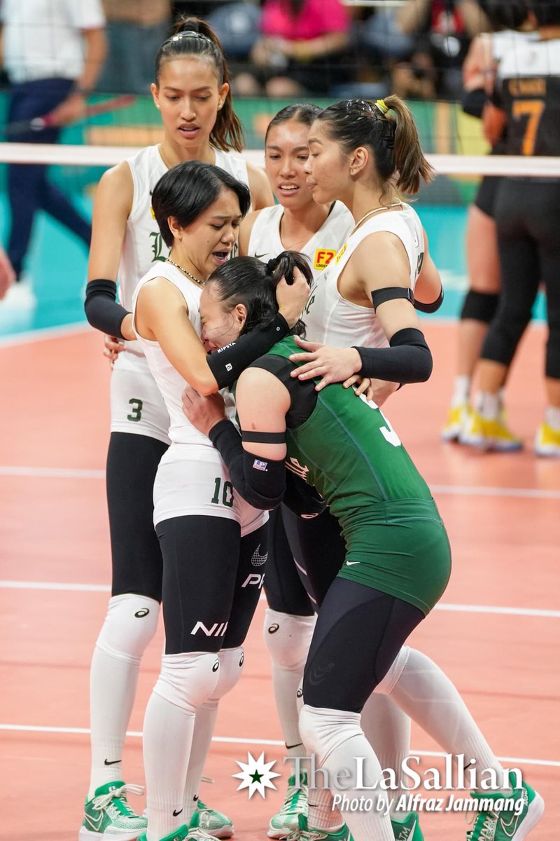 lyka :(( i know you did your best. super hirap ng pagfill-in mo sa starting libero position. maraming lapses, pero mas maraming room for improvements. bawi tayo next season! chin up. walang dapat ikahiya. love u keychain salamat sa laban 🥺💚