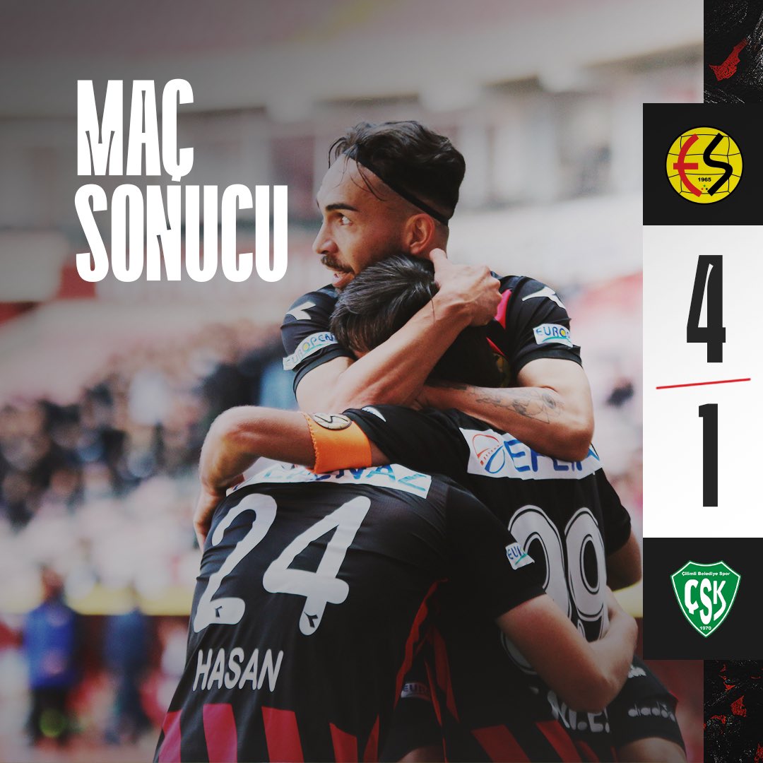Maç Sonucu | Eskişehirspor 4-1 Çilimli Belediyespor #ESKvÇİL