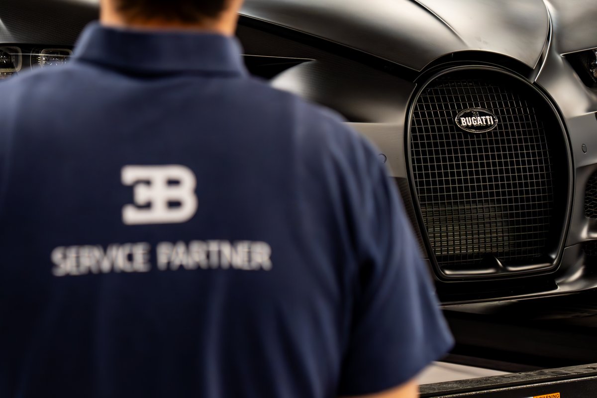 Trust your Bugatti with the best – our service experts are trained to deliver exceptional care and maintenance for your luxury vehicle.

_______________
#BUGATTI
#BugattiKSA
#BugattiRiyadh
#SaudiArabia
#ExpertTechnicians
#BugattiService
#Serviceexperts
#Hypercar