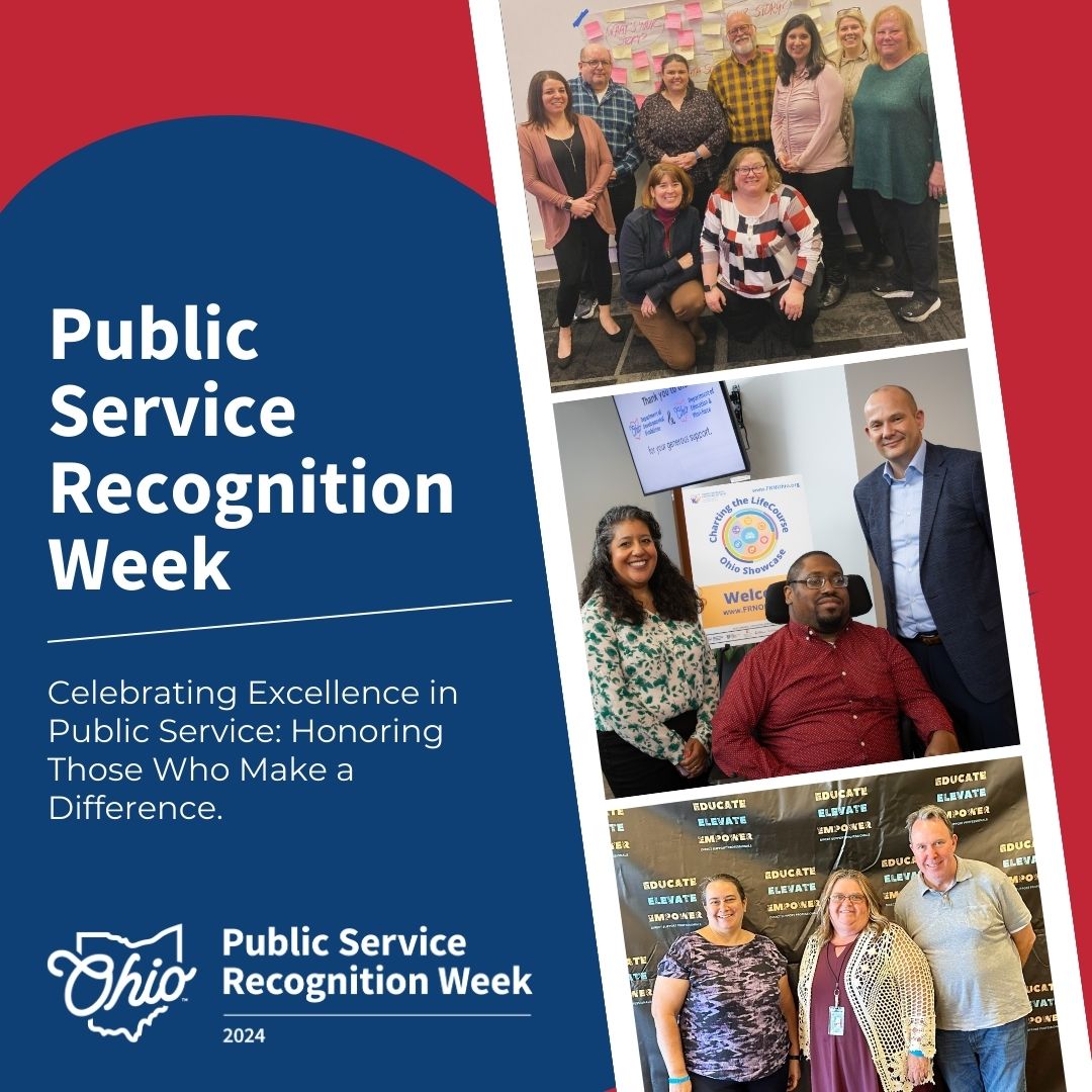 Public Service Recognition Week (May 5-11) is dedicated to honoring our public servants. We thank and celebrate all public servants, including our very own at DODD. #PSRW