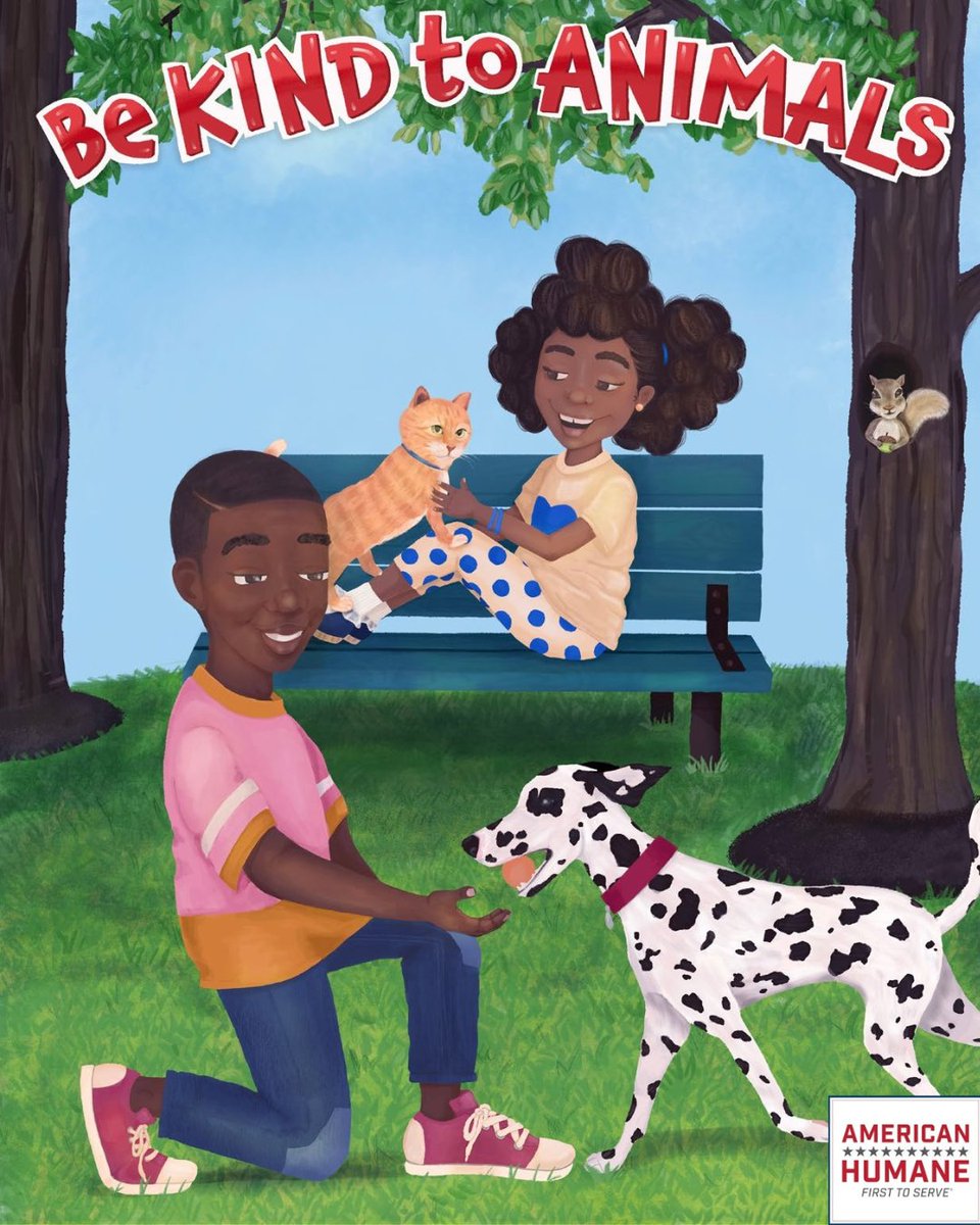 Today kicks off Be Kind to Animals Week, the longest-running commemorative week in U.S. history and the most successful humane education campaign ever! Take our Kindness Pledge linked below and become part of the Compassion Movement! americanhumane.org/BeKind/