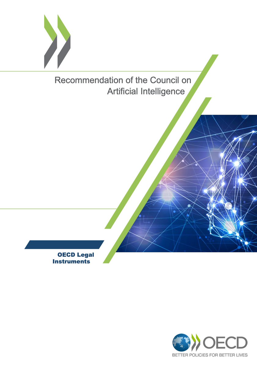 🚨BREAKING: @OECD revises its AI principles. What you need to know: ➡️According to the official release: 'In response to recent developments in AI technologies, notably the emergence of general-purpose and generative AI, the updated Principles more directly address AI-associated