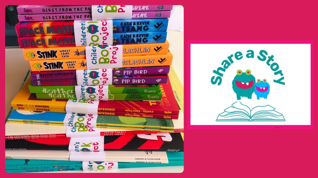We make up 100s of these beautiful same title paired book bundles for prisons on our Share a Story programme. A special pair is chosen by families on visit days. 1 for the child at home, 1 for the parent in prison, to keep bedtime stories alive & family ties strong over calls.