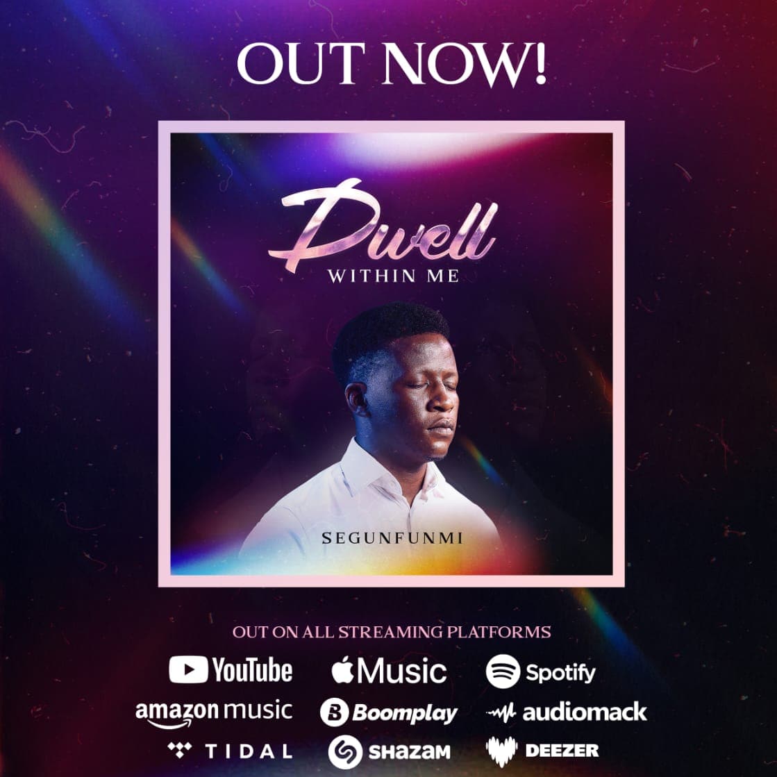 Please, read through and see what God is doing already. I told you there's an experience in there for you.

Stay on this song. Listen everywhere. God is set to shift something in you while at it.

linktr.ee/dwellwithinme

#apokalupsis #dwellwithinme