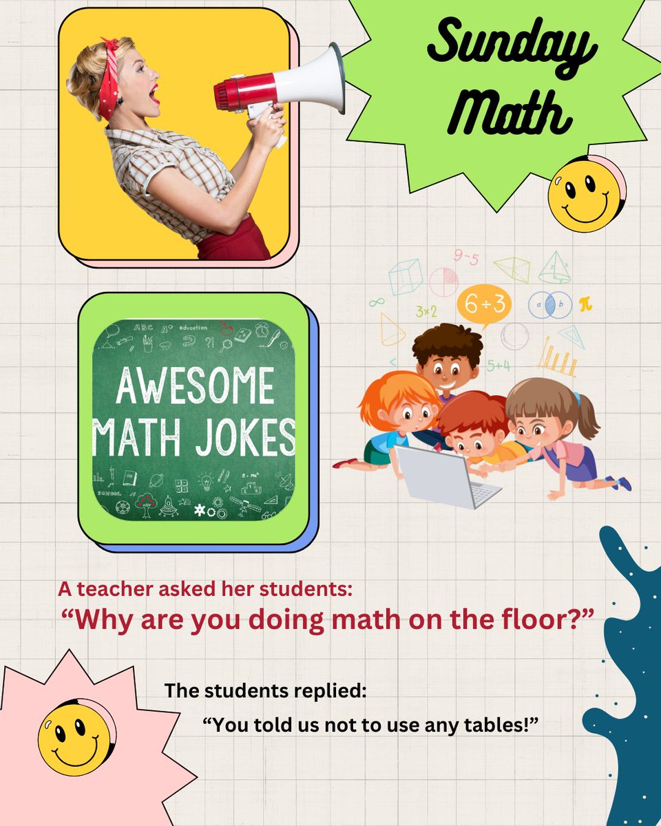 #sundaymath #MathJokes #MathHumor #MathematicalHumor #FunnyMath #SenseOfHumor #HumorLover #LaughOut