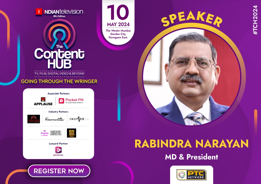 Join @RabindraPTC MD & President from @PTC_Network our Esteemed Speaker at the 8th Edition of #TheContentHub2024 Date: 10th May 2024 Venue: The Westin Mumbai Garden City, Goregaon East Register Now: thecontenthub.in/registration20… For More Info: thecontenthub.in #TCH2024