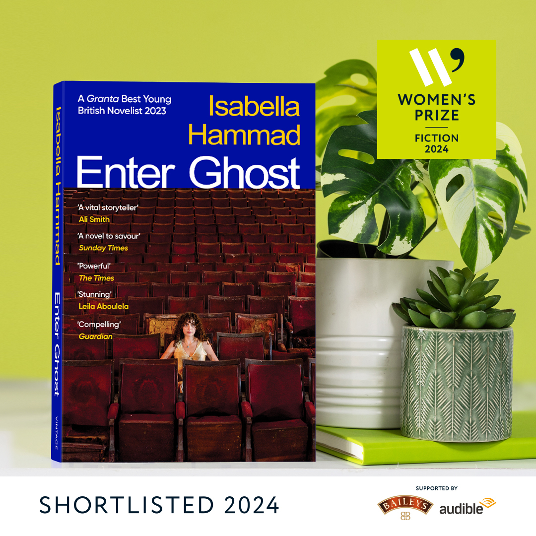 Shortlisted for this year's @WomensPrize, #EnterGhost by Isabella Hammad is a sublimely written story of love, hope and the relationship between art and politics.⁠ You can read all about it here: bit.ly/3JJVG4d