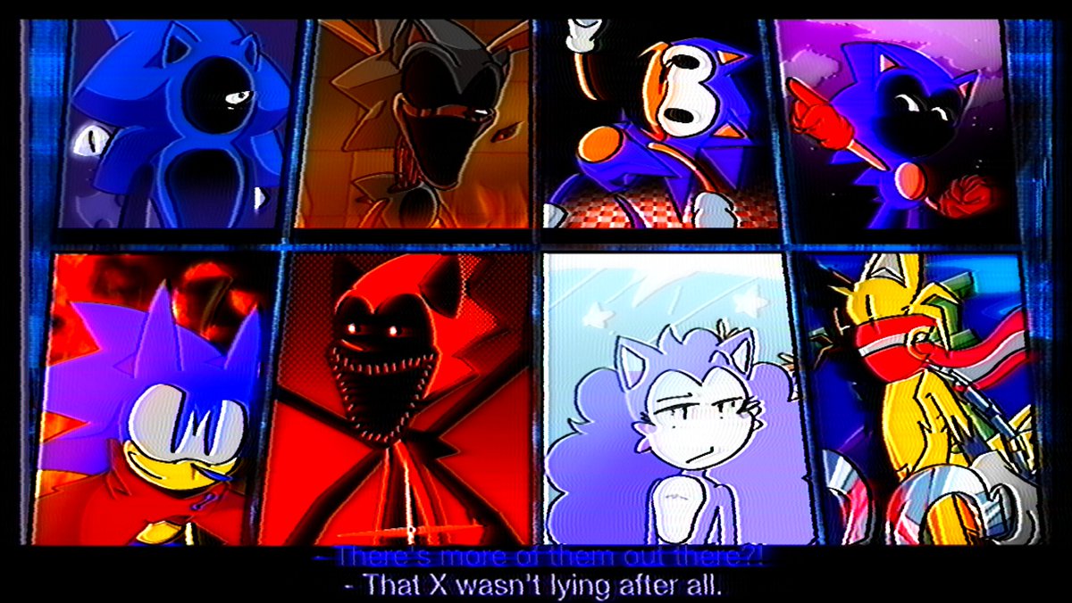 EXEVerse Collision Season 1 Ep 20, Part 1 Ending Frame 1
'The Multiverse' 

Featuring Cyclops.ISO, Sl4sh, Rewrite, and X-Terion, SpeedDuo64, Fatal Error, Wacky, Requital.

#sonicexe #sonicexeoc #exe #exeoc  #execommunity