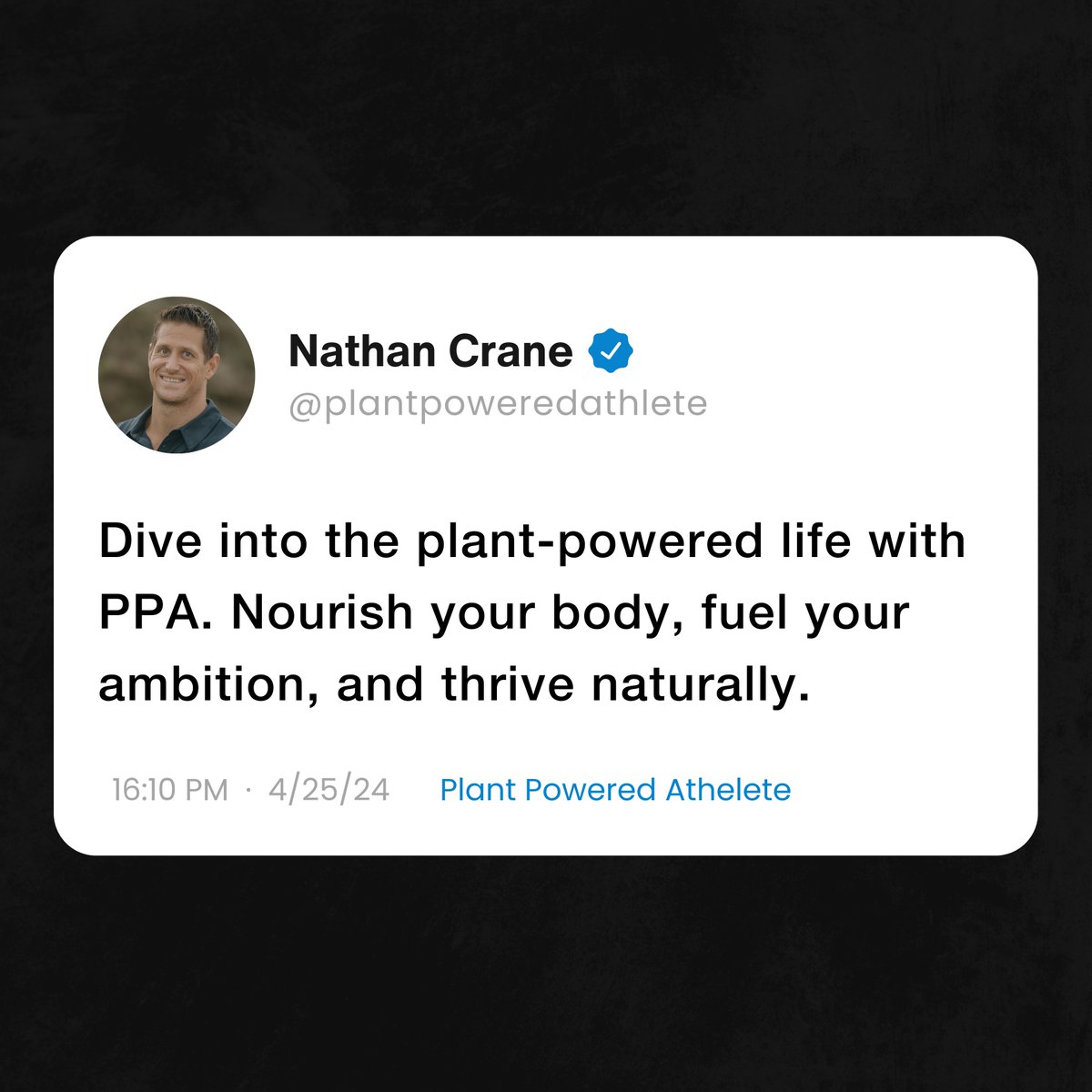 Elevate your game with nature's finest at PPA! 🍃💪 Your journey to excellence begins with every plant-powered sip.
.
.
.
.
.
#plantpoweredathlete #plantbasedprotein #plantbasedcoach #plantpowered #plantbased #plantbuilt #plantbasedfood #plantbaseddiet #veganathlete #plantbase...