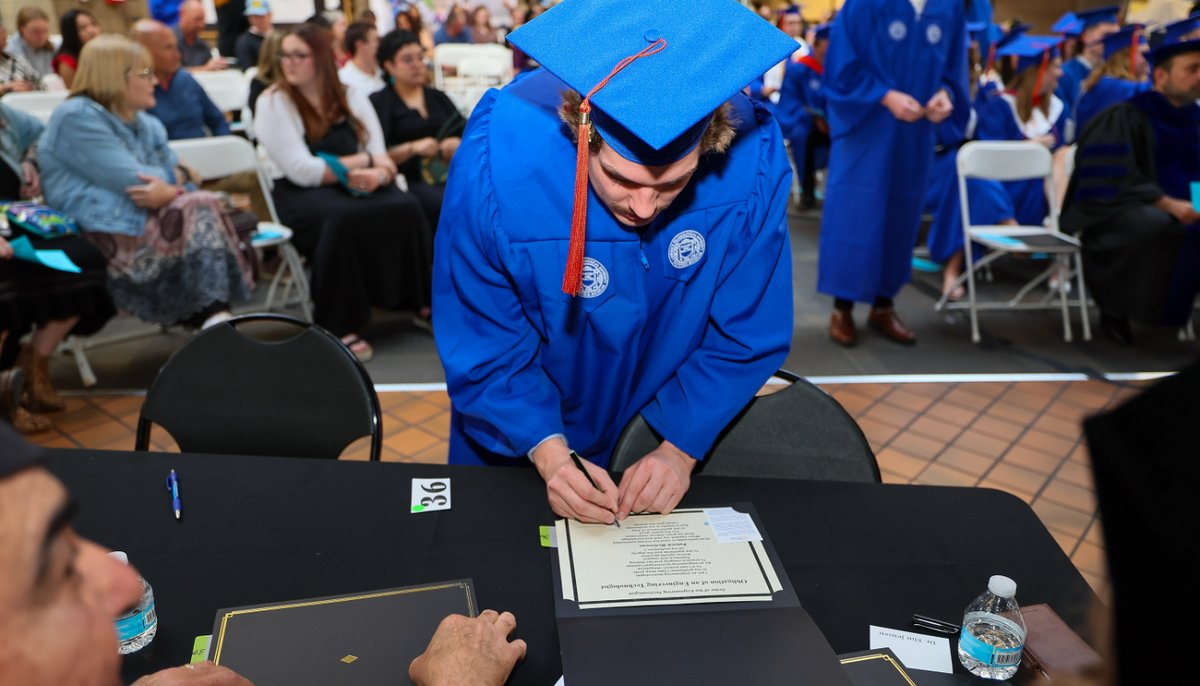 On the eve of LTU's spring Commencement, nearly 100 soon-to-be engineering graduates became the newest members of the Order of the Engineer, swearing an oath to practice integrity, fair dealing, tolerance, respect, and honesty as professional engineers. 👏 #WeAreLTU