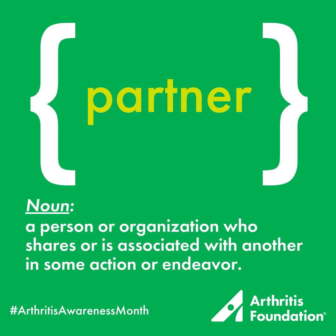 We’re collaborating with the @ArthritisFdn to raise awareness of arthritis during #ArthritisAwarenessMonth. Together, we are working toward improving the lives of millions of people impacted by arthritis

Image Credit: @ArthritisFdn

#easeofuse #ArthritisFoundation