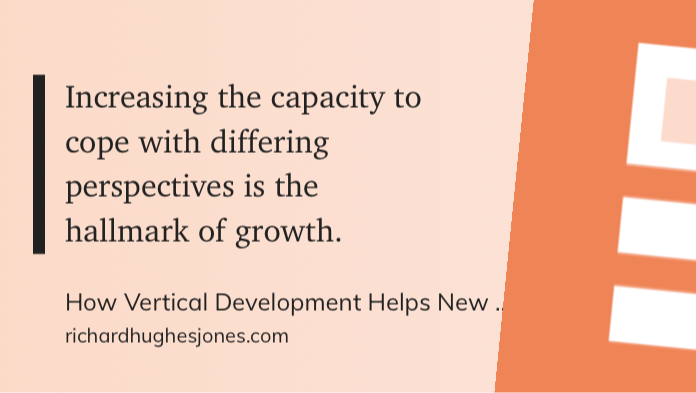when we are born we have only one perspective: me me me me. Unfortunatly that is as far as som people get
