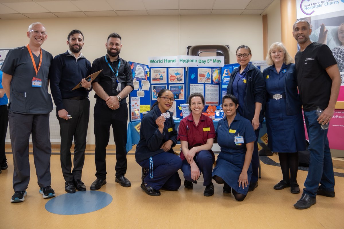 Today is #WorldHandHygieneDay 🙌 Our fantastic Infection Prevention and Control team were on-hand at Lister Hospital this week, speaking to staff and the local community about the importance of hand hygiene in preventing infection 💙 Always remember to wash your hands 🧼