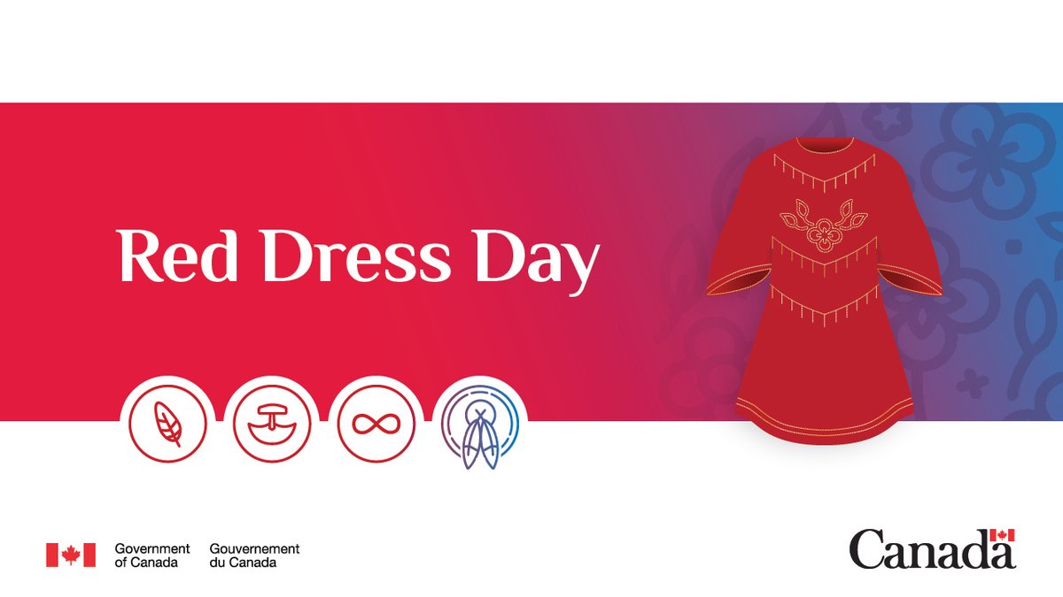 Find out how we are supporting Indigenous women, girls and 2SLGBTQI+ people who experience gender and race-based violence: ow.ly/Ikxz50RuREG #RedDressDay #MMIWG2S