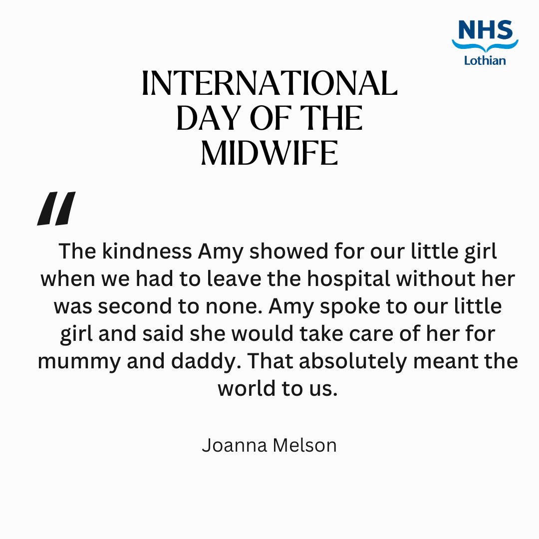 Today we are expressing our gratitude to our exceptional midwives on International Day of the Midwife. Joanna wishes to recognise Amy for her exceptional care in the hardest of times ❤️