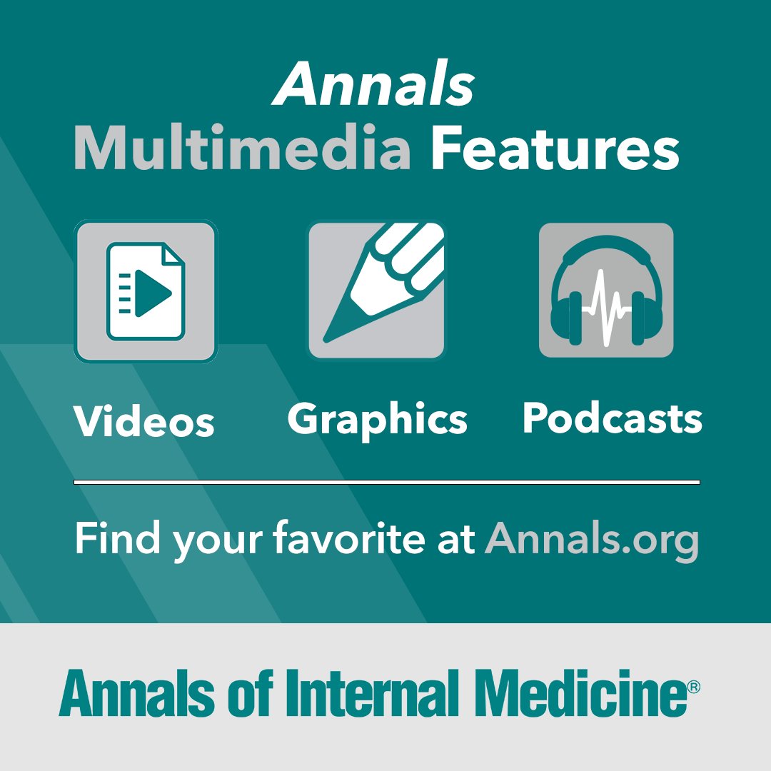 Did you know that Annals offers informative podcasts, compelling videos, insightful medical humanities, and more? Discover your favorite Annals multimedia feature today and earn FREE CME credit and MOC points from designated features: ow.ly/98EP50Q1AsU