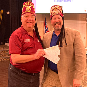 We're ending the weekend with gratitude thanks donations from Zenobia and El Hasa Shriners. Their gifts totaled more than $7,600 and supports our mission of providing specialized care regardless of a family's ability to pay. Tap the link to make your gift: ow.ly/RXT950RvPPN