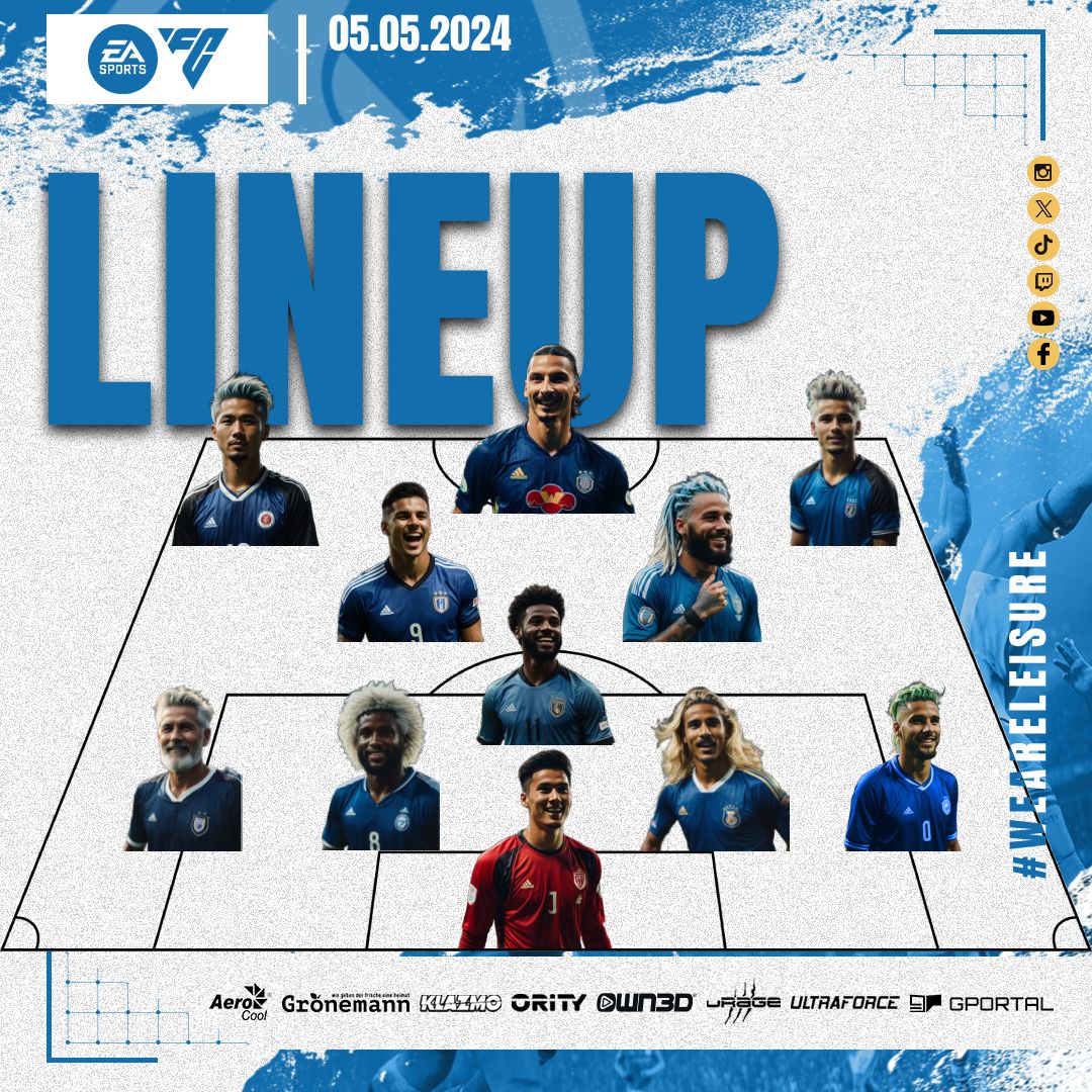 Team_LEISURE's tweet photo. Matchday #EAFC24 !
@proleaguede
๐ @ArminiaBiersuff
๐ #exeQt
๐ @fcspefootball
โฐ ab 20:55 CET
๐บ https://t.co/7x3uH4vRPU
๐บ https://t.co/zubxlLzRG7
#weareleisure
powered by:
@urage_gaming
@AerocoolGlobal
@wwwultraforcede
@ORITYgg
@OWN3D
@klazmoenergy
@gportalde https://t.co/9WkQHiyiqp
