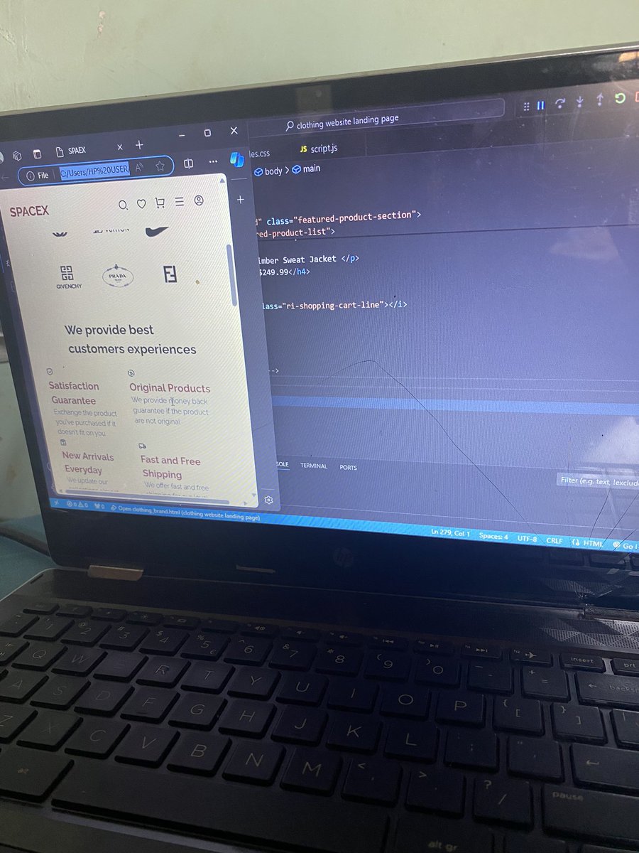 Decided to go into web development. So far it’s been quite interesting and more enjoyable.👀 love to connect with more #webdevelopers for guidance.🫱🏼‍🫲🏽
#webdevelopment