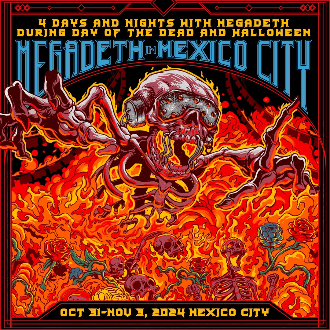 Prepare yourself for an electrifying Megadeth experience. Introducing Day of the Mega Dead: 4 days in Mexico City with private concerts, acoustic breakfast show, Lucha Libre, street food tours, and deluxe accommodations at Andaz Hotel. Only 200 spots are available and tickets are…