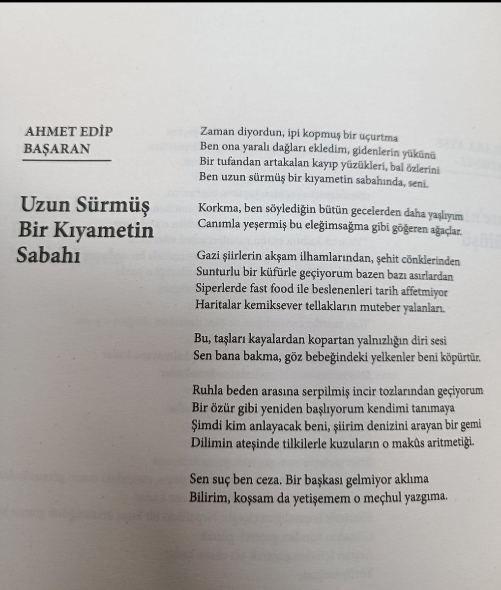 Aziz Kağan Güneş (@azizkagan_) on Twitter photo Son zamanlarda okuduğum en iyi şiirlerden...
Var olsun Ahmet Edip Abi...
<a href="/ahmetedip/">ahmet edip başaran</a> Son zamanlarda okuduğum en iyi şiirlerden...
Var olsun Ahmet Edip Abi...
<a href="/ahmetedip/">ahmet edip başaran</a>