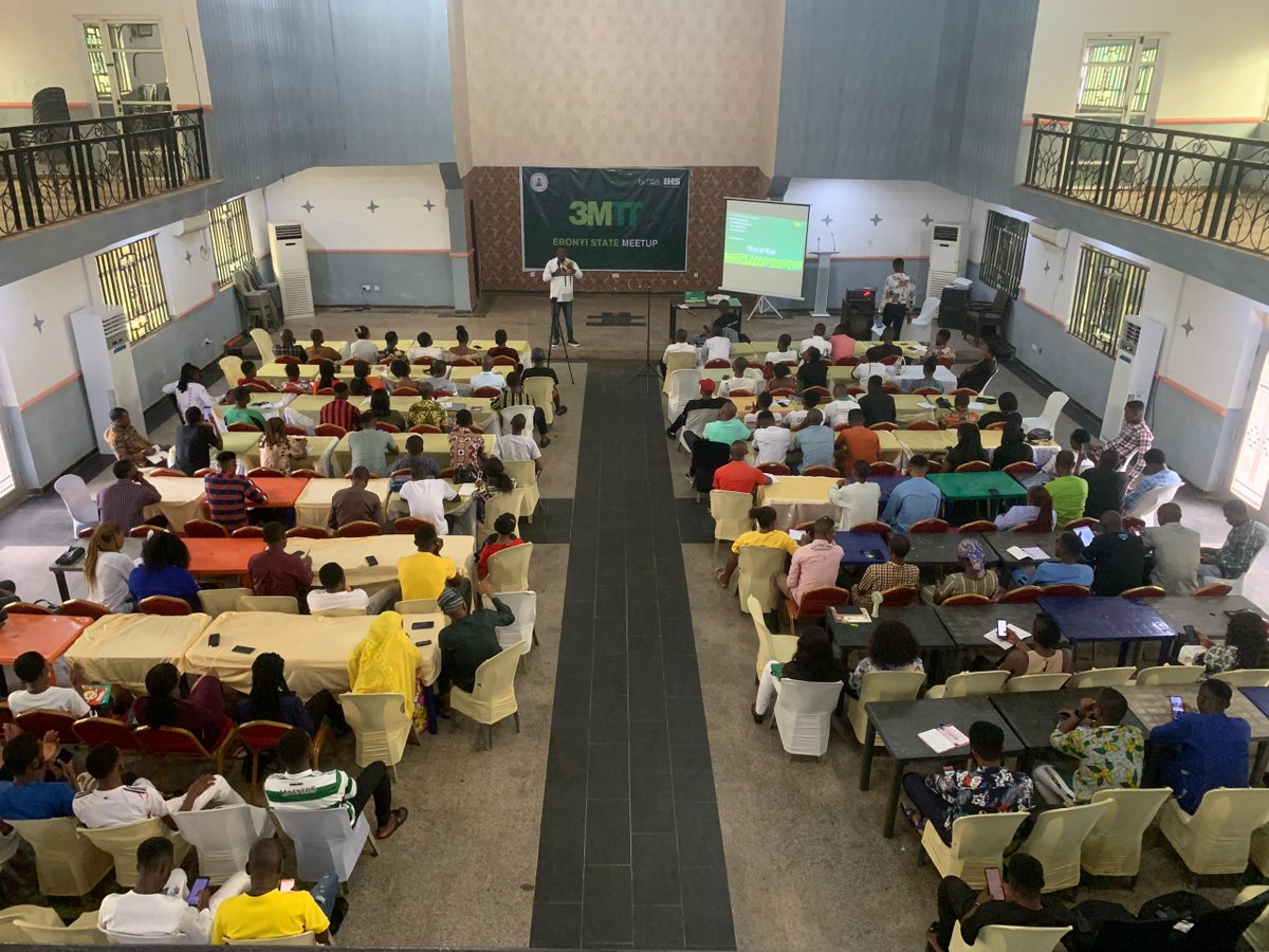 Highlights from Yesterday's Ebonyi State 3MTT Learning Community Physical Event! It was an exhilarating day as we recorded the highest single tech gathering in Ebonyi State courtesy of the @3MTTNigeria initiative. Cc. @bosuntijani #3MTTLearningCommunity #My3MTT #3MTTEbonyi