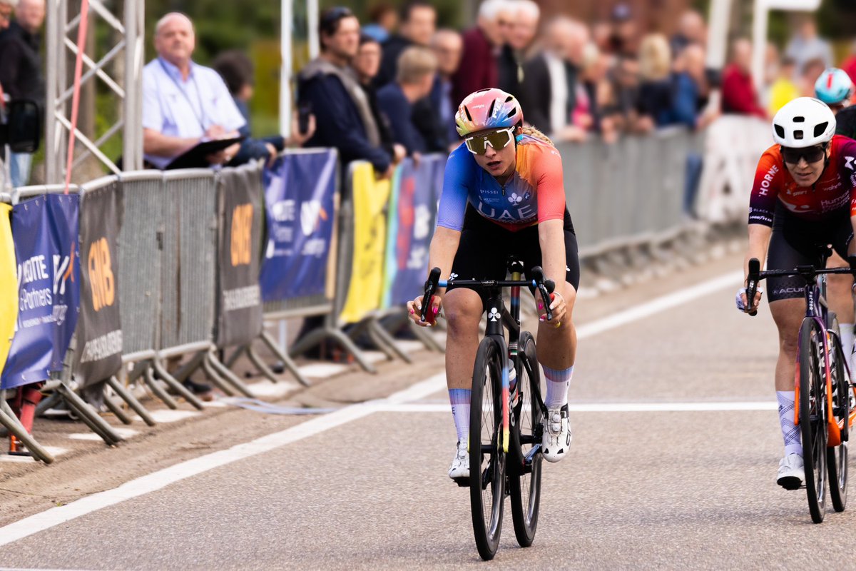 🥉Chiara Consonni of @uaeteam_adq conquered 3rd place at Trofee Maarten Wynants #Believe #WeAreUAE #WeRideToInspire #UnitedToBeStronger #Cycling #Womencycling #UAEDevoTeam