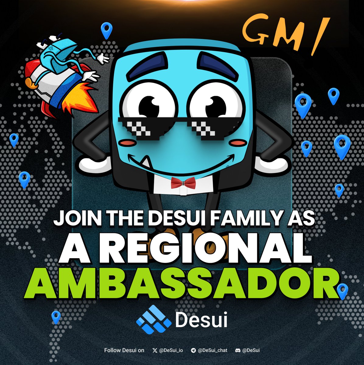 🌟 Join the DeSui family as a Regional Ambassador! 🌟

Are you passionate about fostering a vibrant and inclusive community? Do you possess excellent communication skills and a knack for leadership? DeSui is seeking enthusiastic individuals to represent our brand as Regional