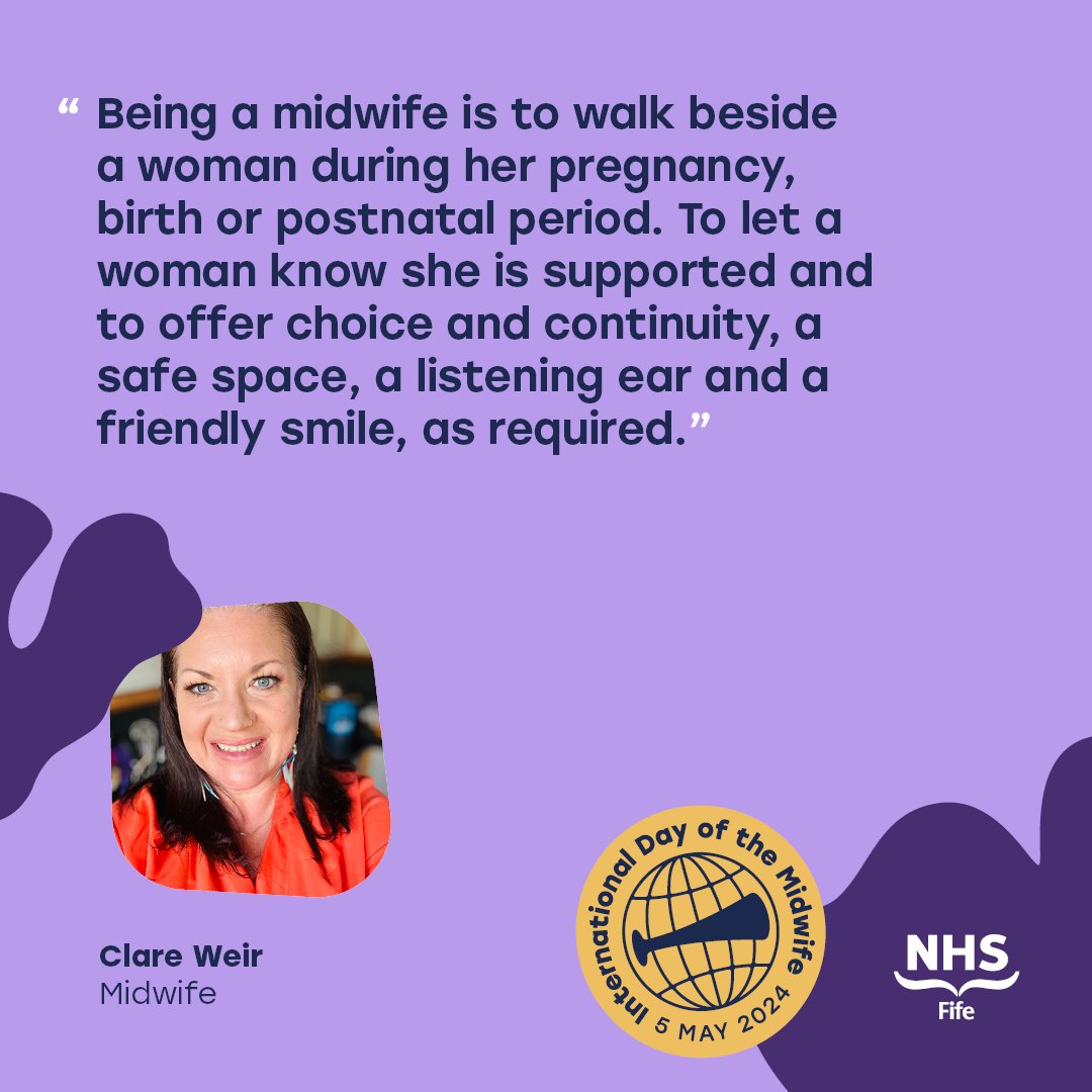 On International Day of the Midwife, our community midwife, Clare Weir, told us what she loves about her role.