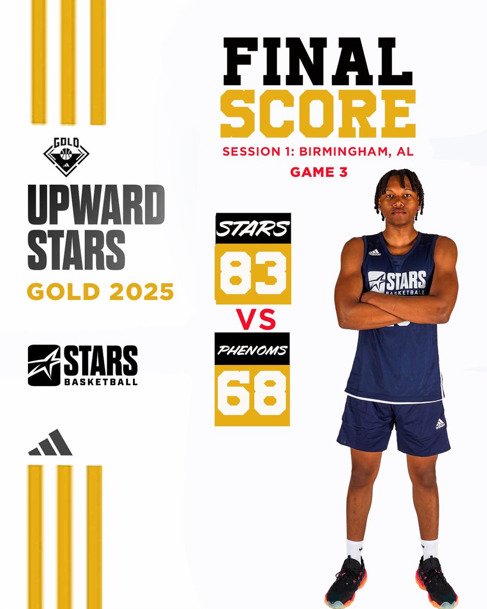 Game 3 is a 83-68 win over TS Phenoms @3StripesGOLD now 2-1 Daron Dunbar 20 points 4 stls Jarius Davis 17 points Shannon Davis 12 points Malachi Cooper 7 points Trey Smith 6 points 7 rebs Ethan Mays 6 points 5 rebs Yasir Cromer 6 points 7 ast @iamcoache_ @csavage___