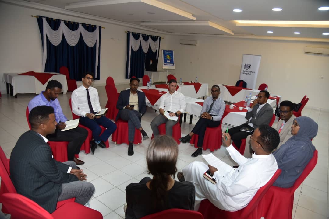 Roundtable discussion with journalists and the media industry, discussing the challenges in the current media landscape in #Somaliland, including freedom and independence of the press, and opportunities to support public debate as part of the upcoming elections. #WPFD