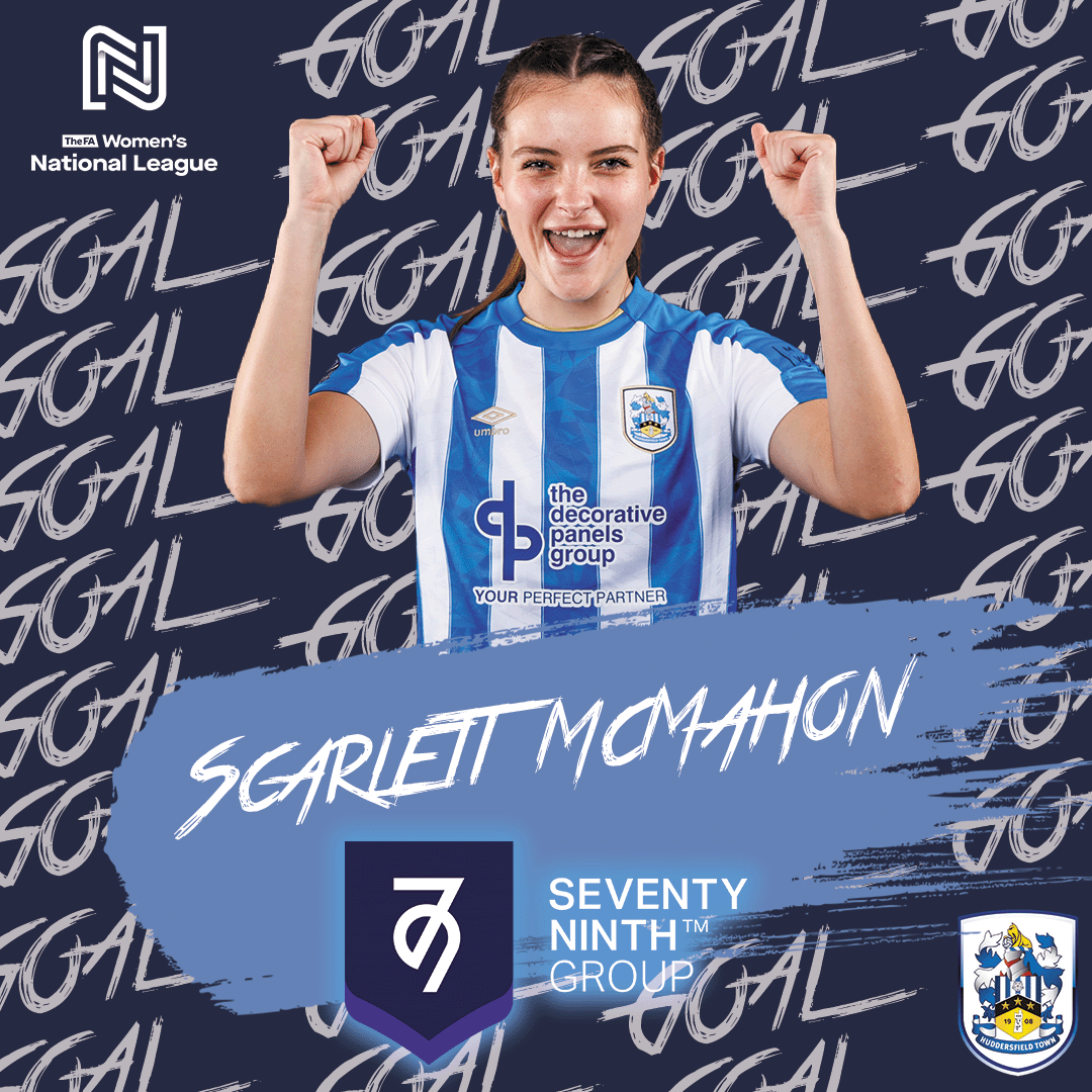 53’ GOAL! We pull back level thanks to a header from Scarlett McMahon! 🐶 2-2 🔴 #htwfc // #htafc #utt