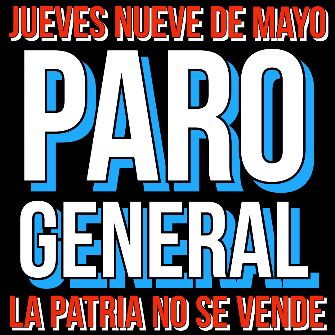 #Jueves9M #ParoGeneral #LaPatriaNoSeVende