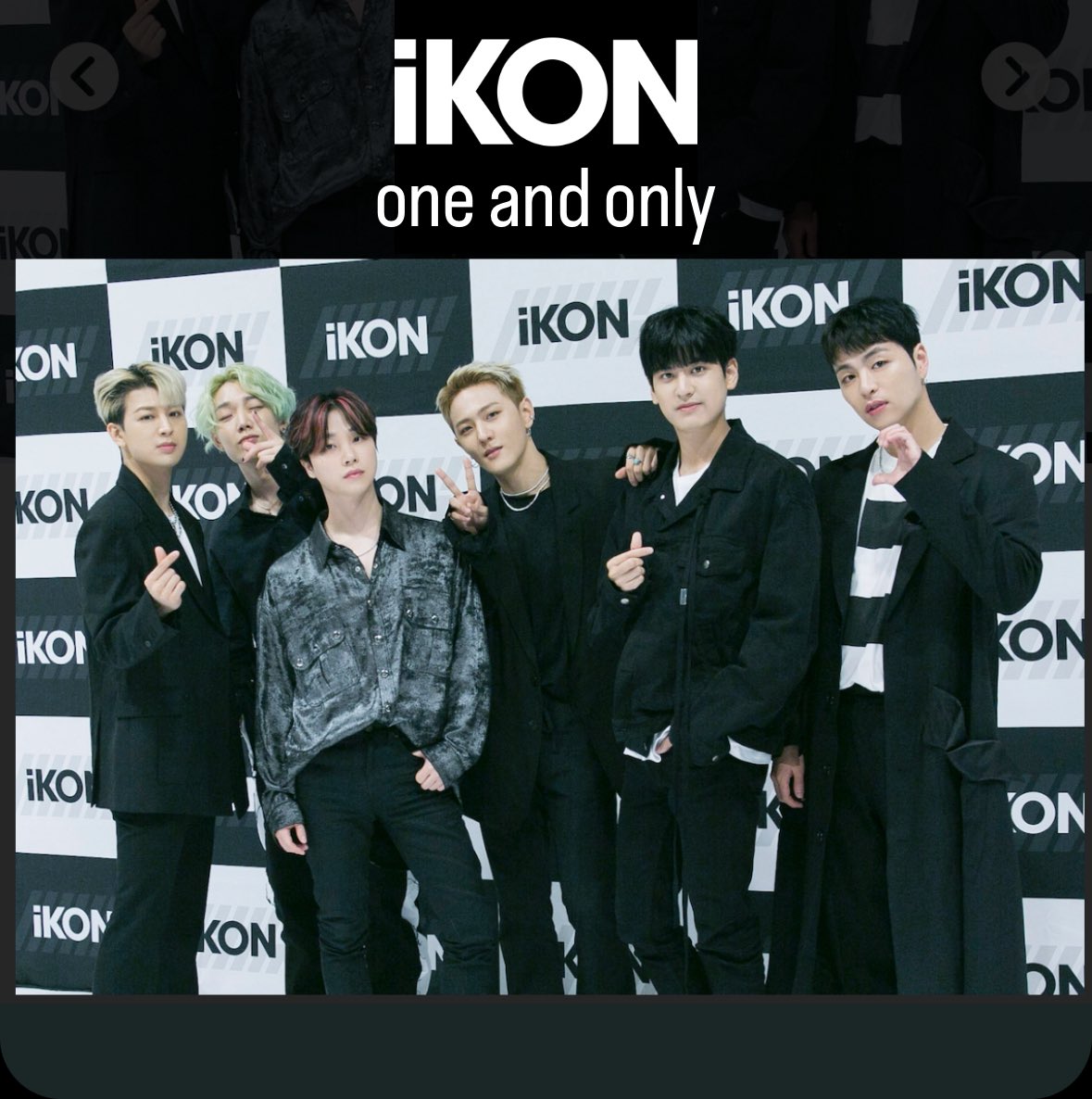 #RESPECTiKON #iKONnotEYEKONS
#iKON #아이콘 #hybe @HYBEOFFICIALtwt @GeffenRecords

One And Only🫰