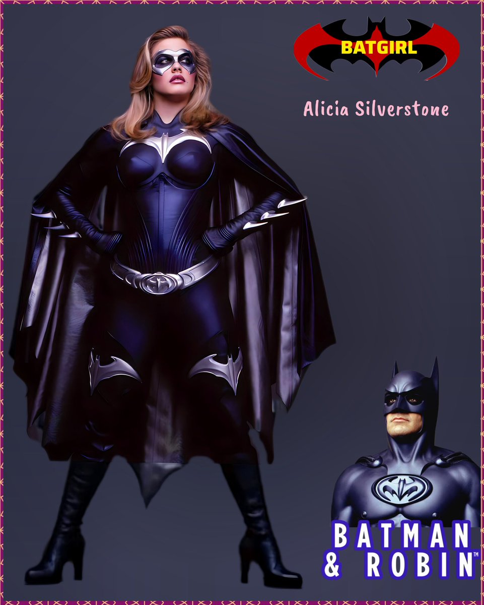 / Alicia Silverstone - BATGIRL / 🎬Filme: (BATMAN & ROBIN) de 1997.  

#GeorgeClooney #Batman #ChrisODonnell #Robin #AliciaSilverstone #Batgirl #BatFamily #BatmanAndRobin #90s #Anos90 #DC #HomemMorcego