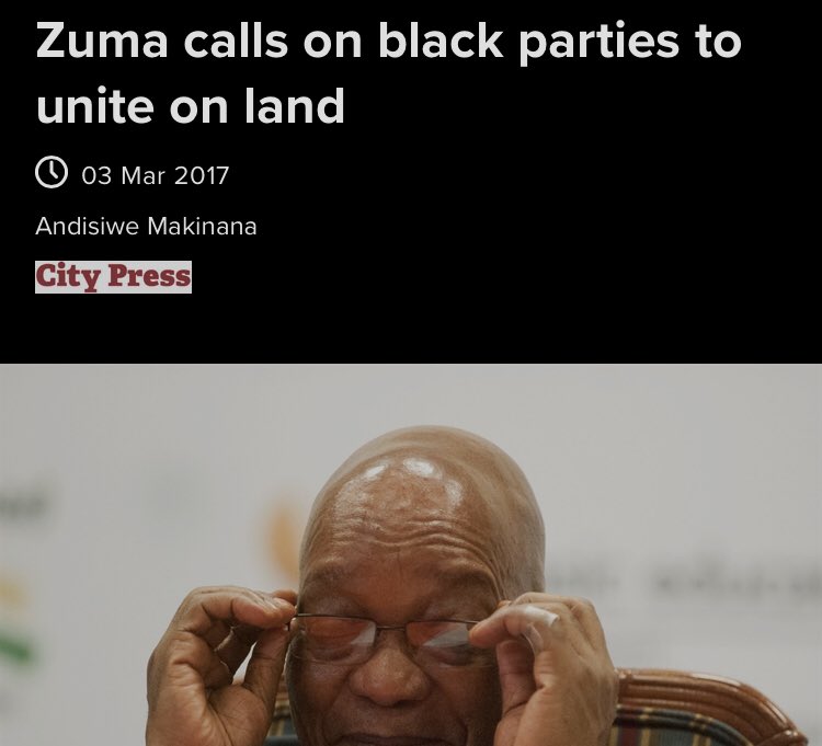 When they say Zuma was president and didn’t address land issue, show them this. And guess who rejected the amendment of the constitution? You guessed right, it was the ANC of Ramaphosa. #VoteMK2024