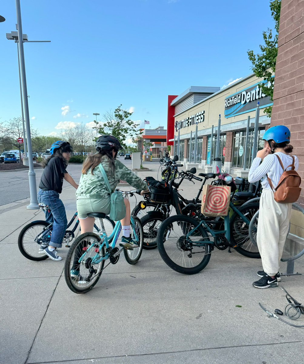 Bikes = freedom & independence, especially for young teens! 🚲 ❤️ I would have loved the ability to go places (w/o my parents driving me) when I was this age.