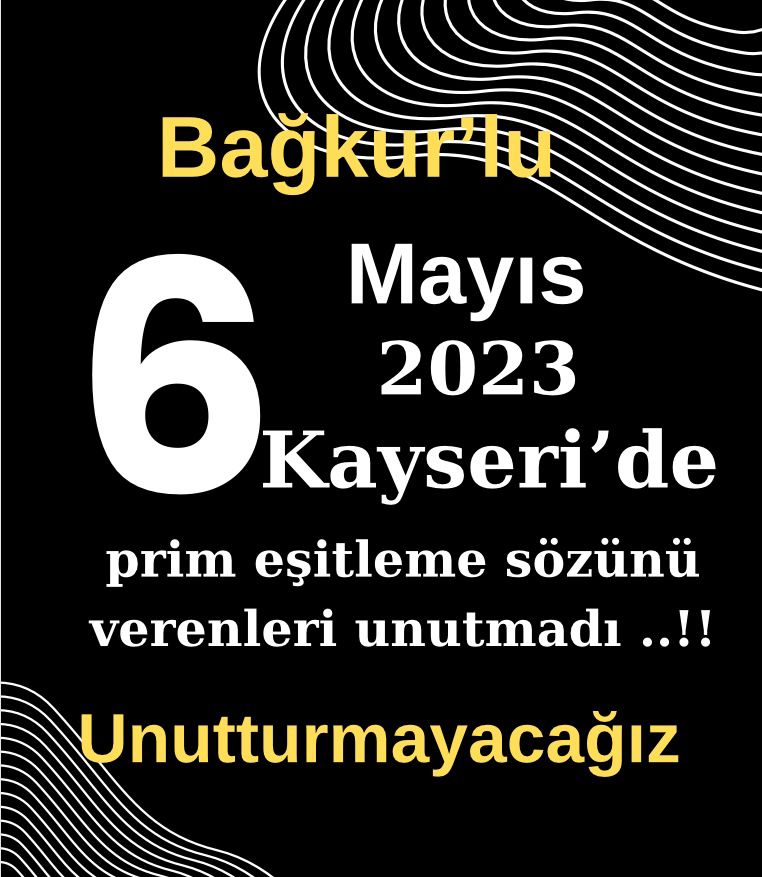 Sn.Cumhurbaşkanımız @RTErdogan bey... Bu sözün üzerinden tam 1 YIL geçti ❗❗❗Ve binlerce oda üyemiz hala bağkur prim eşitliğini bekliyor. Yıllarca yaparsa Erdoğan yapar diyen, gönül vermiş esnafımız daha ne kadar bekleyecek? Binlerce oda üyemiz adına 👇👇👇
📌BOR TSO BŞK.V