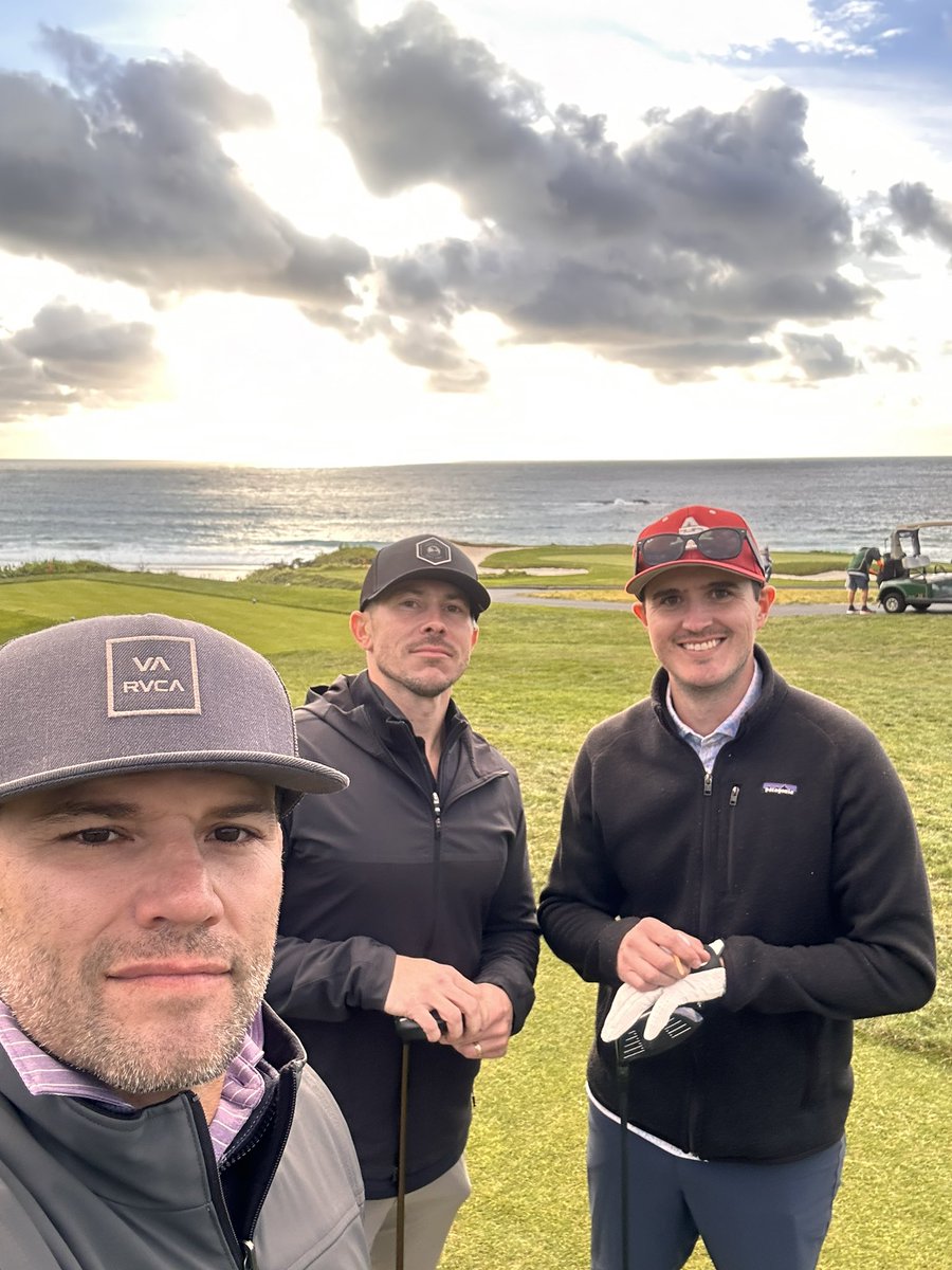 Let’s get it in at Pebble Beach ⛳️ 🏌️