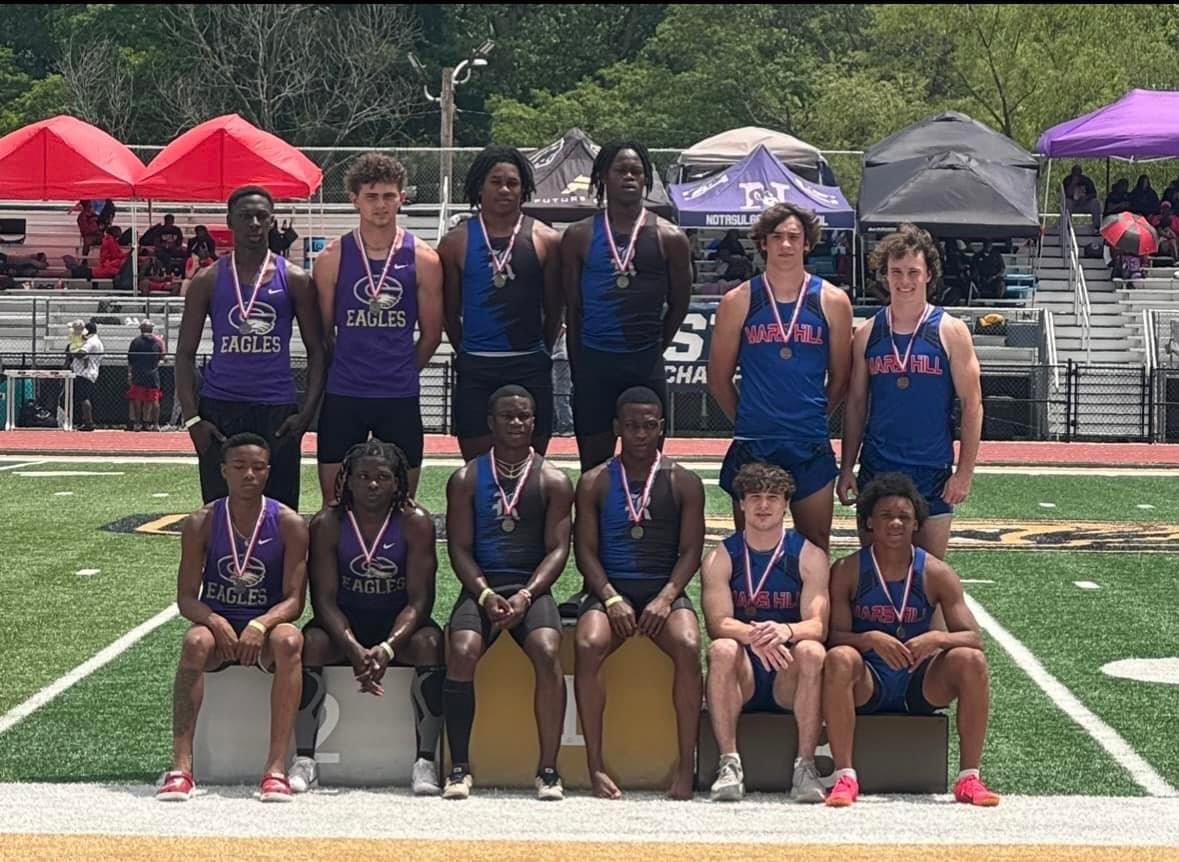 Proud of these guys!! Mars Hill 4x100 finished a close 3rd yesterday at the state meet in Cullman. Our guys’ time would have won it most any other year, just not this year (both teams that finished ahead of us broke the old 2A state record).