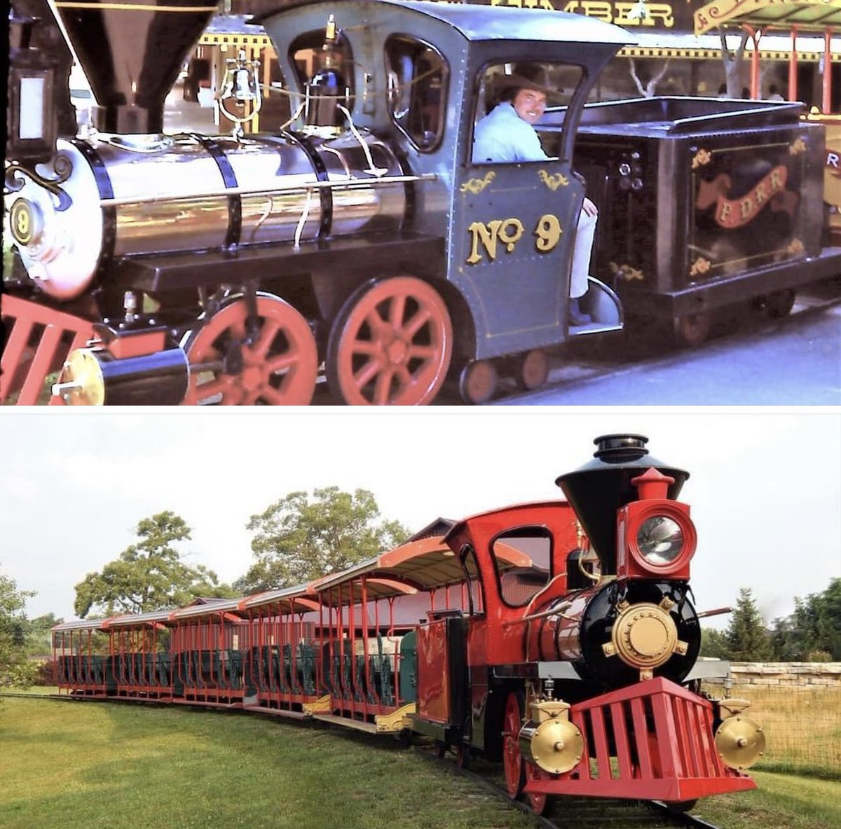 Old #9 still brings the smiles & creates the memories in Wisconsin Dells. For over 50 years, the train has carried families through Dells fun. We are so proud to be part of the history with our Safari Train ride. Purchase a ticket for Old #9 during your next visit 9a-5p